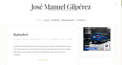 Desktop Screenshot of josemanuelgilperez.com